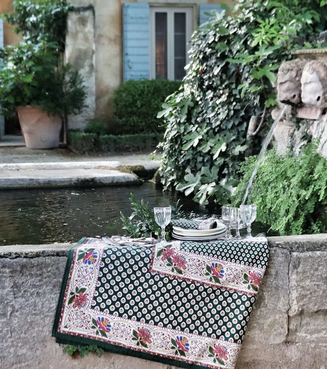 Souleiado Nos Tables Automnales | Nappe rectangulaire « Baumanière » e