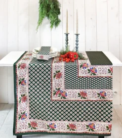 Souleiado Nos Tables Automnales | Nappe rectangulaire « Baumanière » e