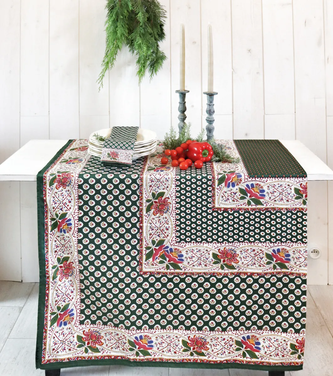 Souleiado Nos Tables Automnales | Nappe rectangulaire « Baumanière » e