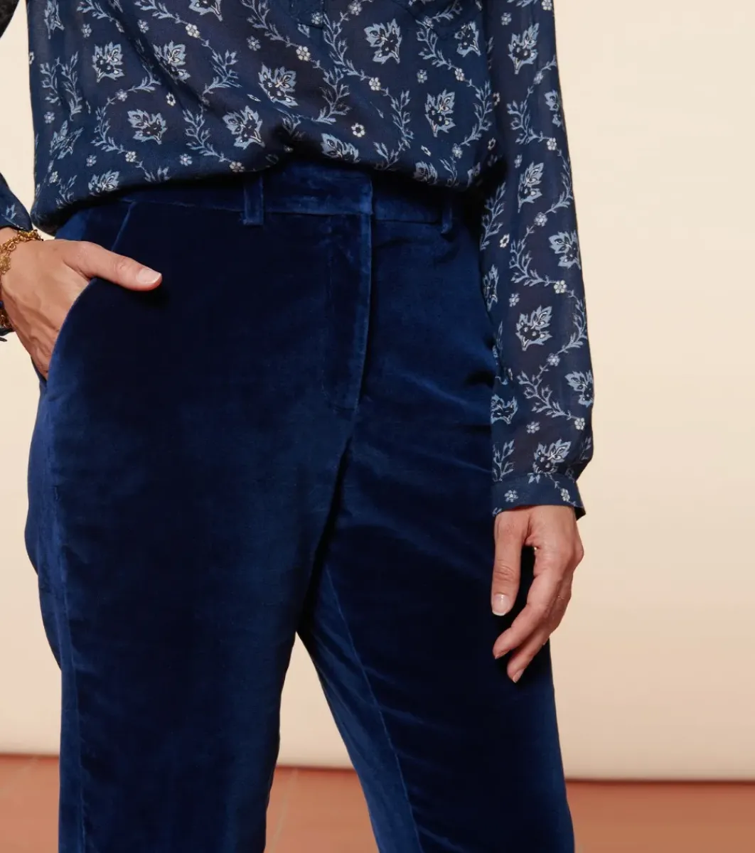 Femme Souleiado Pantalons | Pantalon BERTILLE Velours