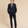 Homme Souleiado Pantalons | Pantalon MARIO lainage bleu nuit