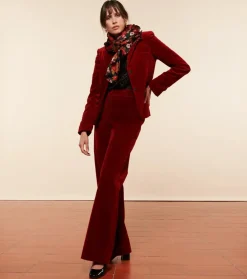 Femme Souleiado Pantalons | Pantalon SANTO Velours