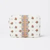 Souleiado Ligne De Voyage | Pochette AÏPADOU Printemps blanc