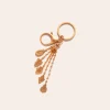 Femme Souleiado Accessoires Mode | Porte-clé PAMPILLES iconiques finition dorée