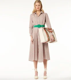 Femme Souleiado Robes | Robe CONSTANCE Fleurs d'Arles blush menthe