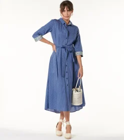 Femme Souleiado Robes | Robe KATE KELLY Mini Mouche lavande menthe