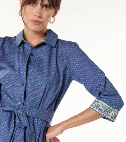 Femme Souleiado Robes | Robe KATE KELLY Mini Mouche lavande menthe