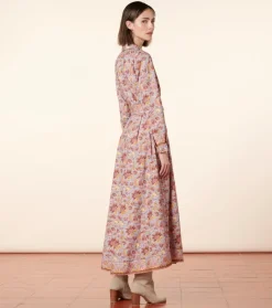 Femme Souleiado Robes | Robe MARIGOLD Alice bleu rose