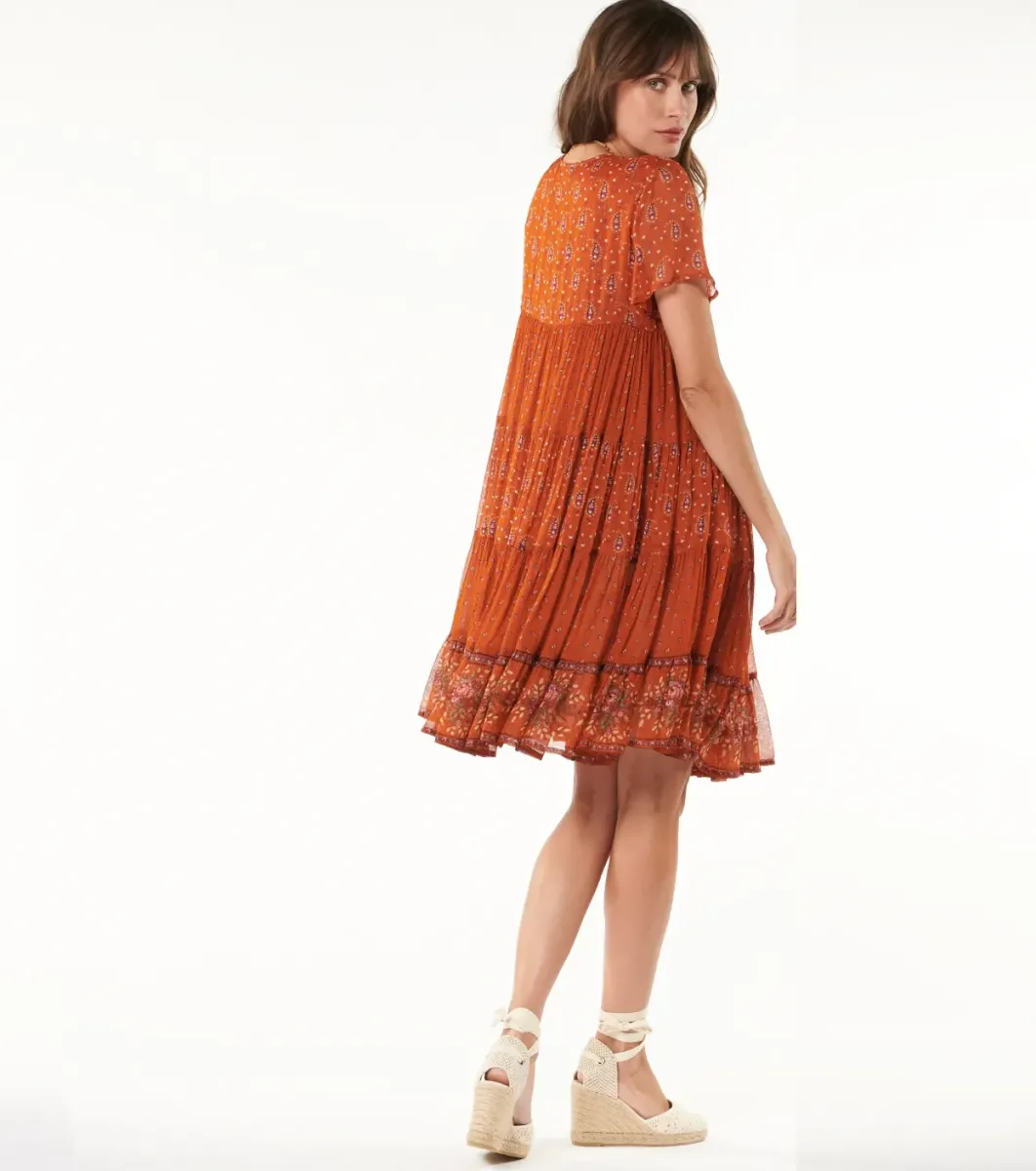 Femme Souleiado Robes | Robe ZAZA Paisley Désiré