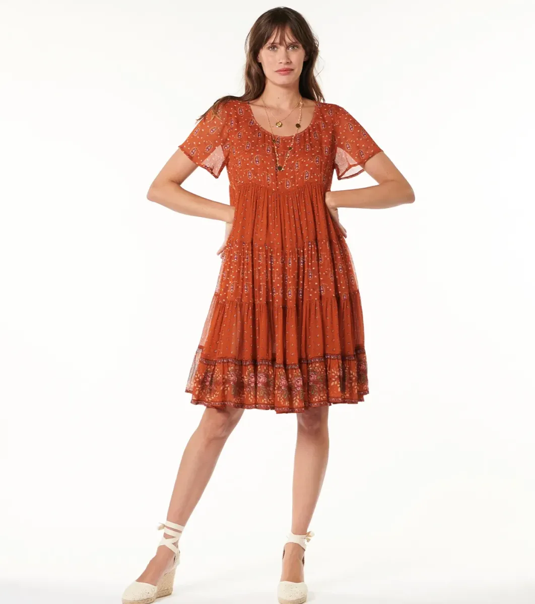 Femme Souleiado Robes | Robe ZAZA Paisley Désiré