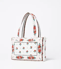 Femme Souleiado Cabas | Ligne Adiana | Sac à main ADIANA Printemps blanc rouge