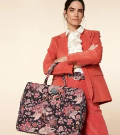 Femme Souleiado Sacs | Sac AMARÉE Héron marine fuchsia