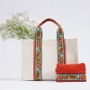 Femme Souleiado Sacs | Sac Grand cabas MARIBEL Nacre Orange