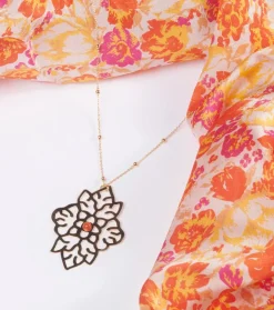 Femme Souleiado Bijoux | Sautoir Grande Merveilleuse ajourée