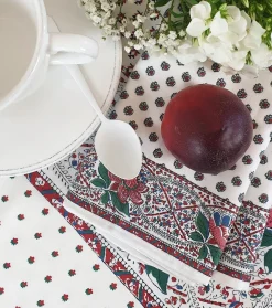 Souleiado Nos Tables Automnales | Serviette de table « Baumanière » he
