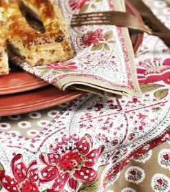 Souleiado Nos Tables Automnales | Serviette de table « Baumanière »