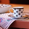 Souleiado Vaisselle | Nos Tables Automnales | Tasse à café FLEUR D'ARLES