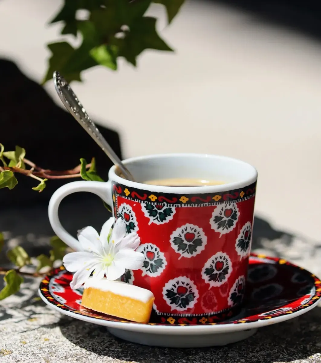 Souleiado Vaisselle | Nos Tables Automnales | Tasse à café FLEUR D'ARLES
