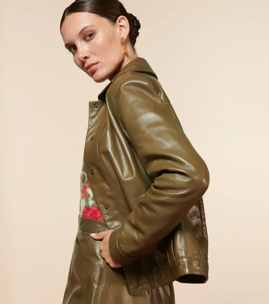 Femme Souleiado Vestes & Manteaux | Veste MADEIRA Cuir